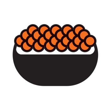 sushi speise illu gunkanmaki